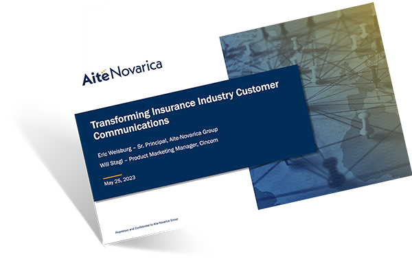 Transforming Insurance Industry Customer Communications