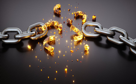 Broken chain link - Mitigate Supply Chain Disruption: Tame the Chain
