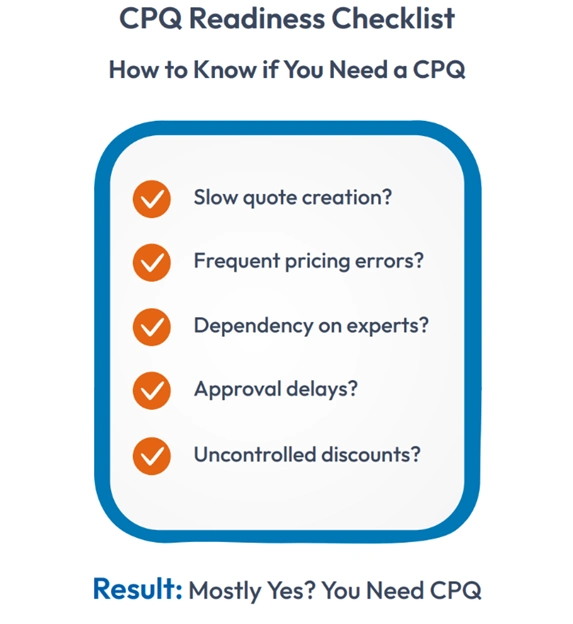 cpq readiness checklist