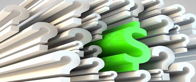 Question marks and dollar sign: Selling for Customer Success – Five Questions to Answer During the Early Sales Cycle