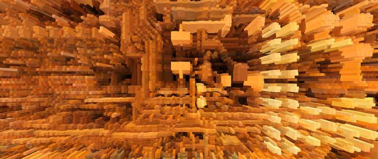 Blurred gold microchip - Smart Apps Transform Data into Useful Intelligence