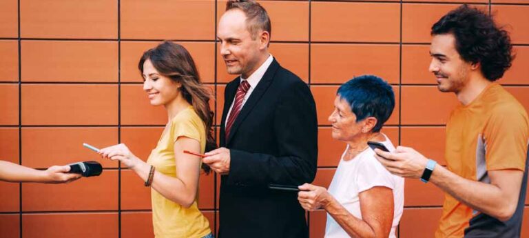 Contactless Buying -- Selling Managed Services in a Multigenerational Market