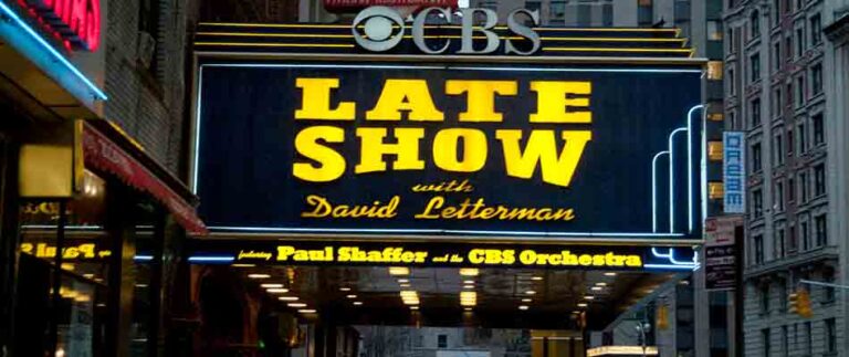 Ed Sullivan Theatre - Late Show with David L:etterman