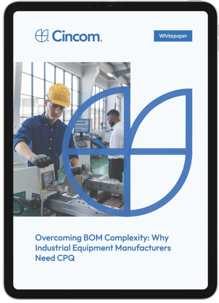 Overcoming BOM Complexity: Why Industrial Equipment Manufacturers Need CPQ