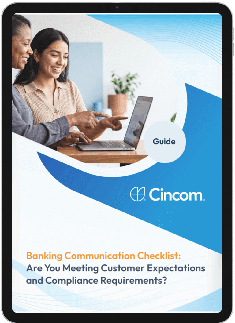 Banking Communication Checklist