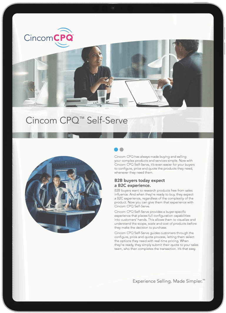 CPQ Self Serve
